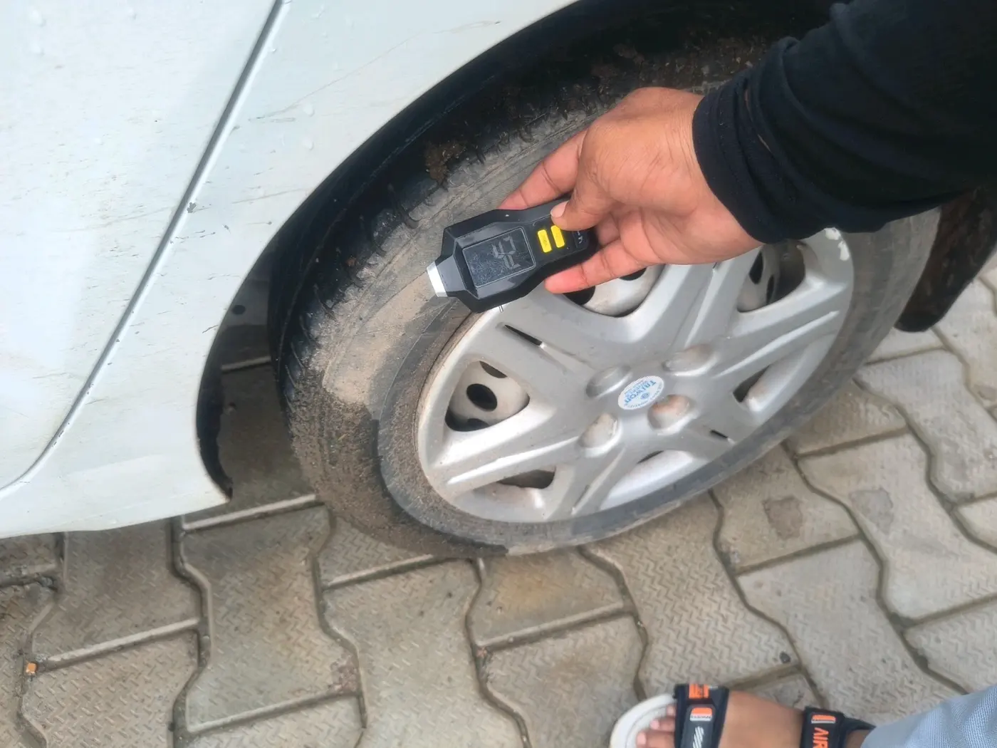 2018 Hyundai XCENT PRIME T  VTVT PLUS  CNG, CNG, Manual, 1,88,762 km, tyre