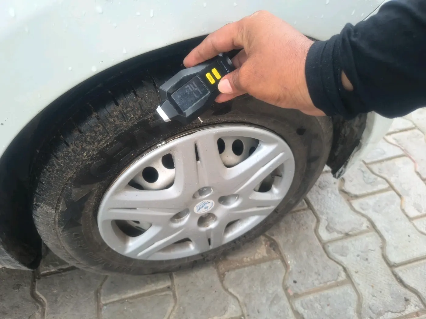 2018 Hyundai XCENT PRIME T  VTVT PLUS  CNG, CNG, Manual, 1,88,762 km, tyre