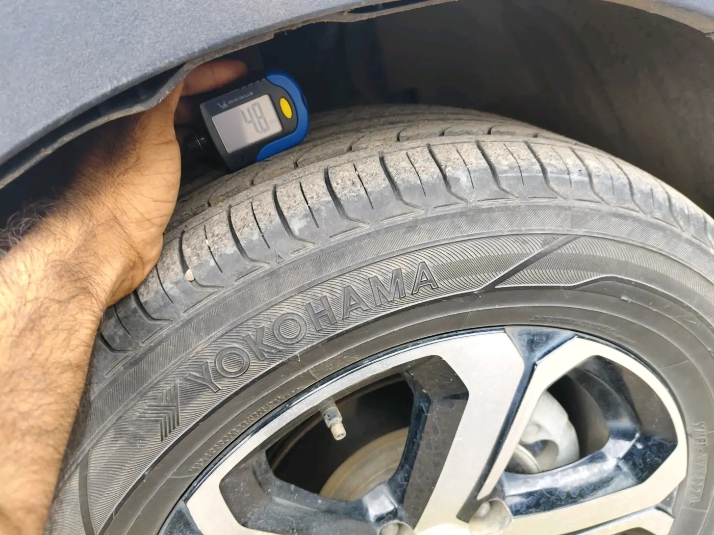 2021 Tata NEXON XZA PLUS SUNROOF PETROL, Petrol, Automatic, 91,423 km, tyre