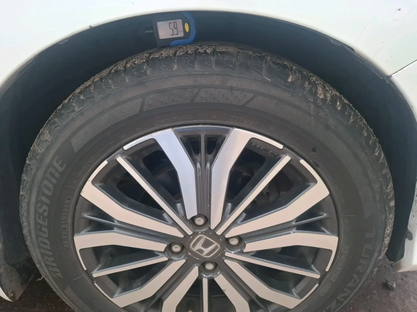 2018 Honda City 1.5L I-VTEC ZX CVT, CNG, Automatic, 69,018 km, tyre