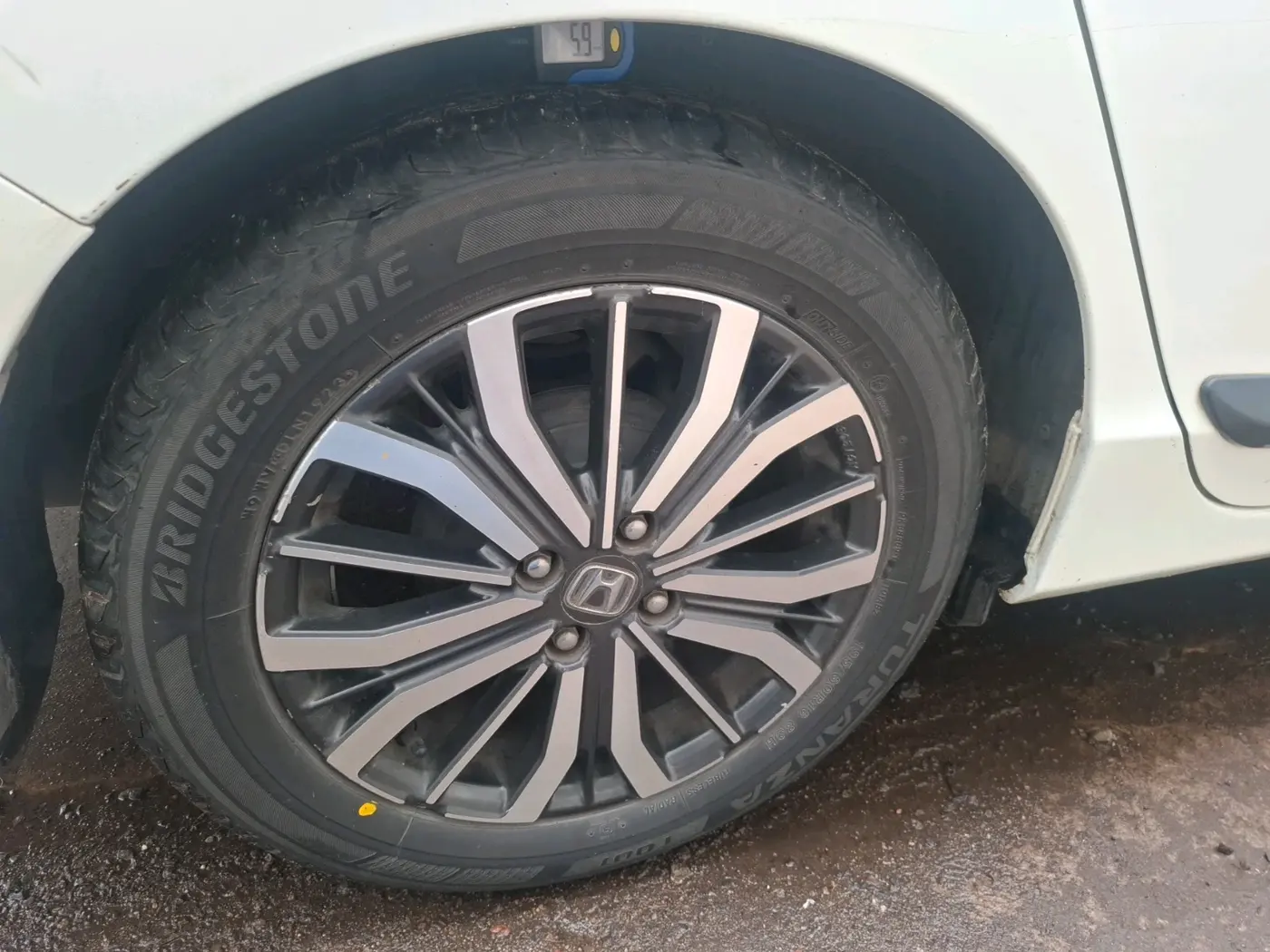 2018 Honda City 1.5L I-VTEC ZX CVT, CNG, Automatic, 69,018 km, tyre