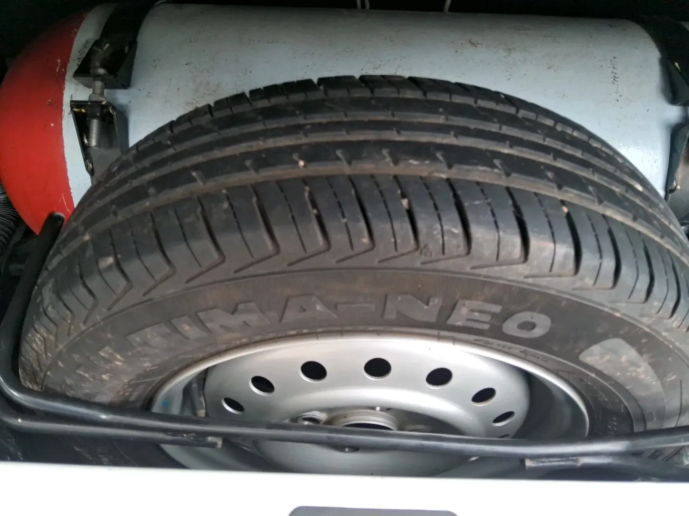 2020 Maruti New Wagon-R LXI CNG 1.0, CNG, Manual, 60,142 km, tyre