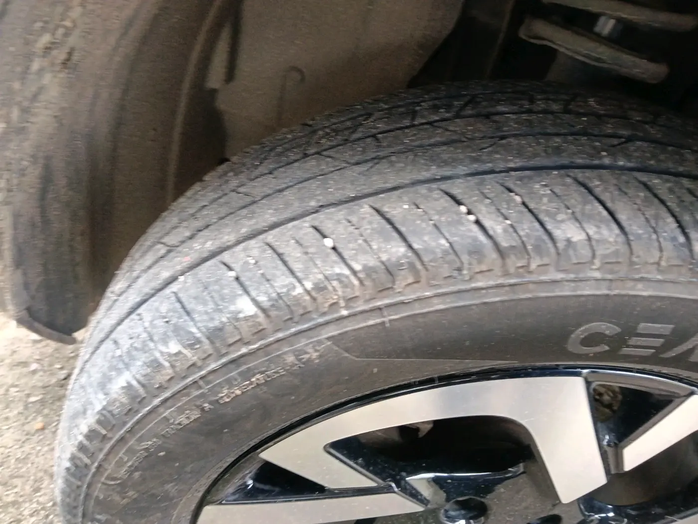 2021 Nissan MAGNITE XV MT, Petrol, Manual, 63,885 km, tyre
