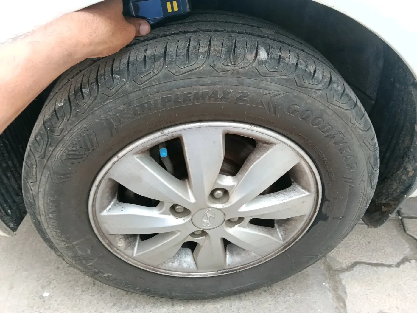 2014 Hyundai i20 SPORTZ 1.2, Petrol, Manual, 74,731 km, tyre