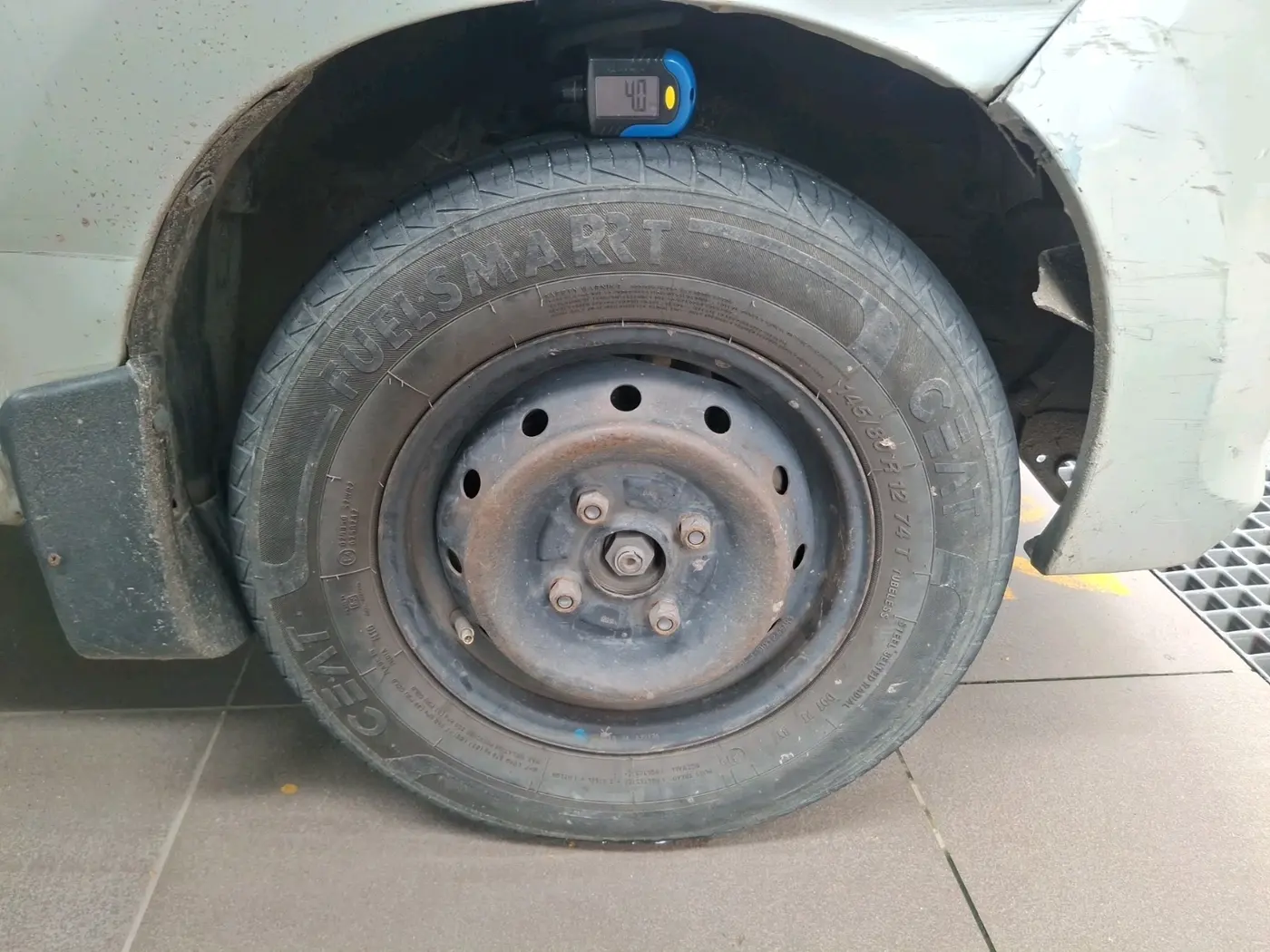 2018 Maruti Alto 800 LXI, Petrol, Manual, 48,369 km, tyre