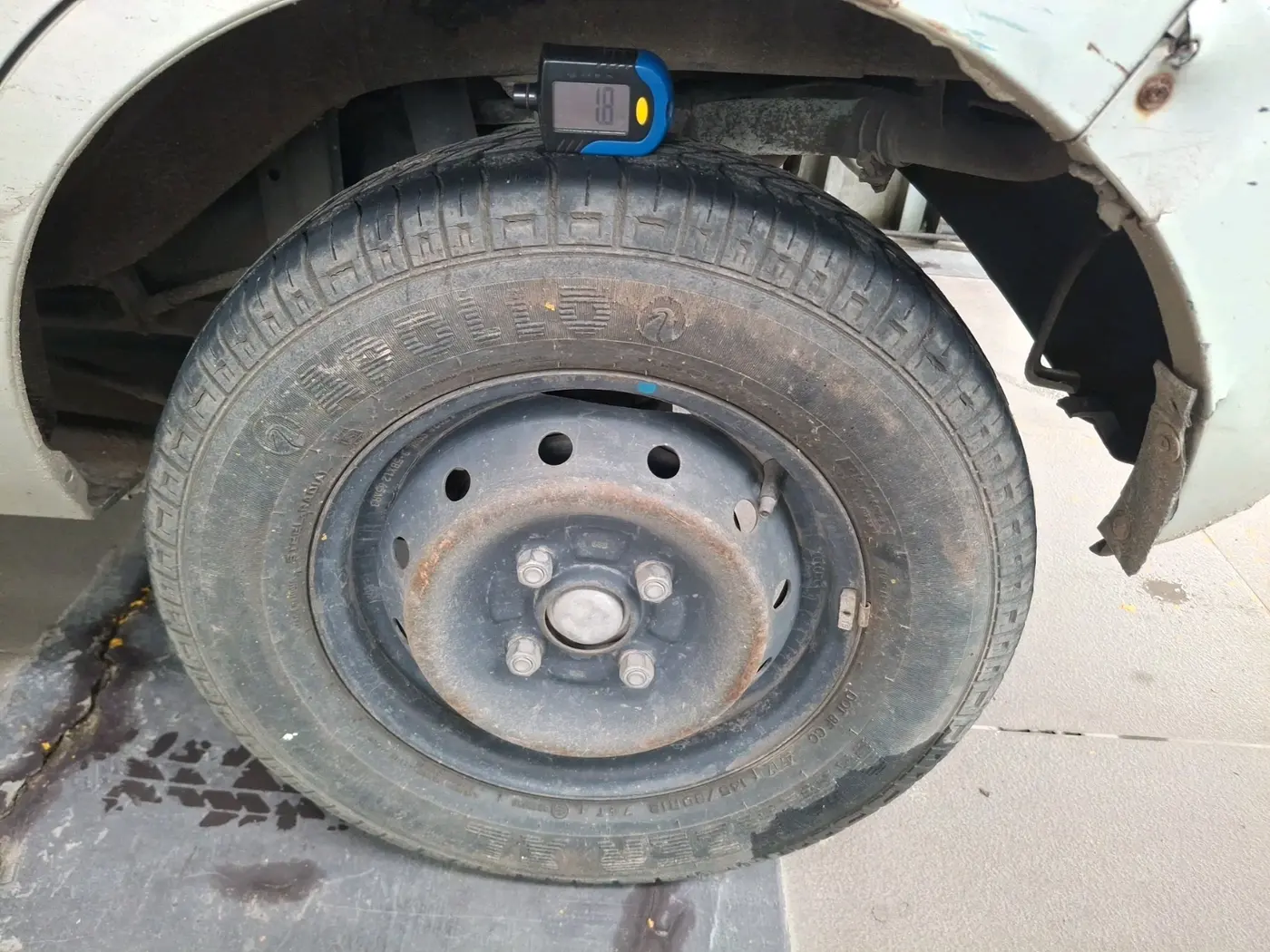 2018 Maruti Alto 800 LXI, Petrol, Manual, 48,369 km, tyre