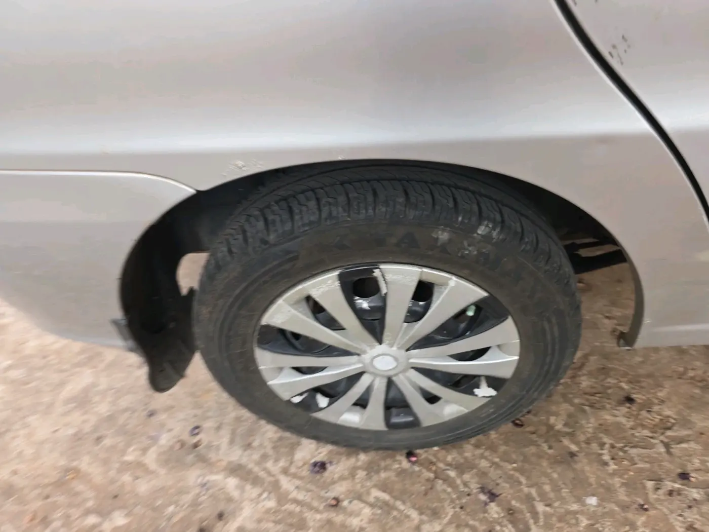 2011 Tata Indigo CS LX TDI, Diesel, Manual, 58,678 km, tyre