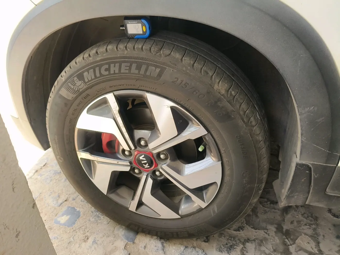 2020 KIA SONET GTX PLUS 1.5 AT, Diesel, Automatic, 82,174 km, tyre