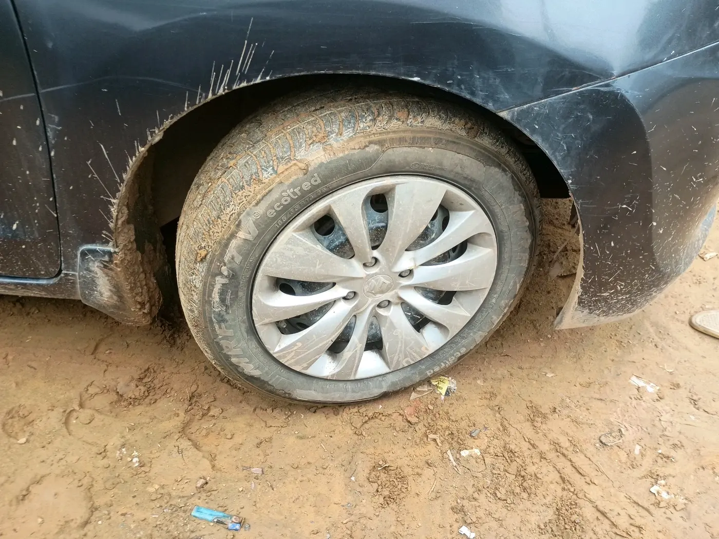 2018 Maruti Baleno DELTA PETROL 1.2, Petrol, Manual, 1,57,353 km, tyre