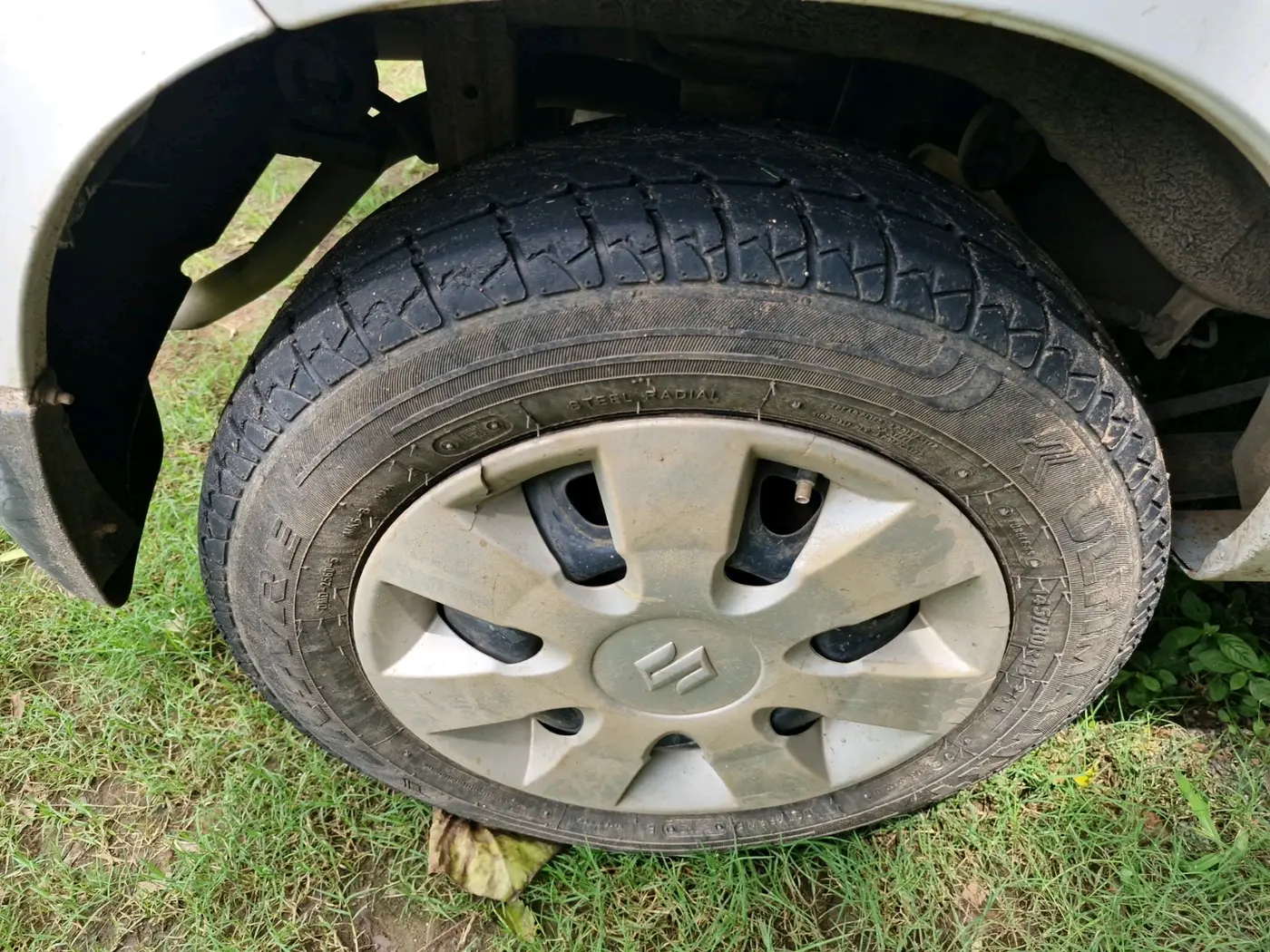 2013 Maruti Alto K10 VXI, Petrol, Manual, 48,853 km, tyre