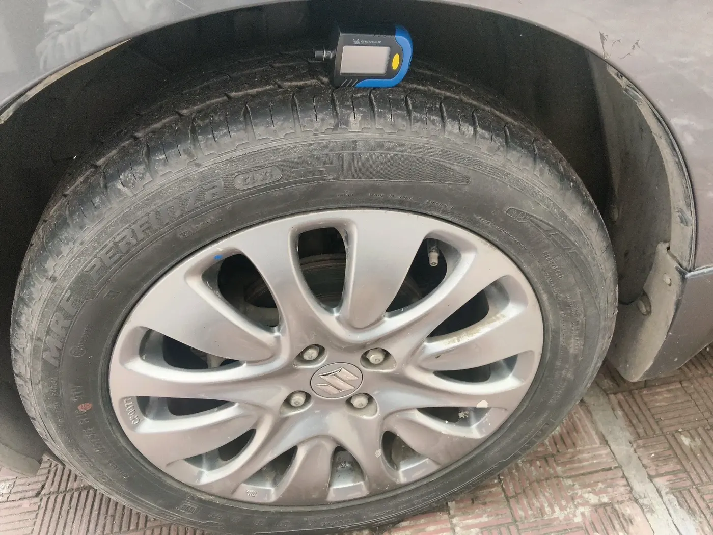 2018 Maruti Baleno ALPHA PETROL 1.2, Petrol, Manual, 85,330 km, tyre