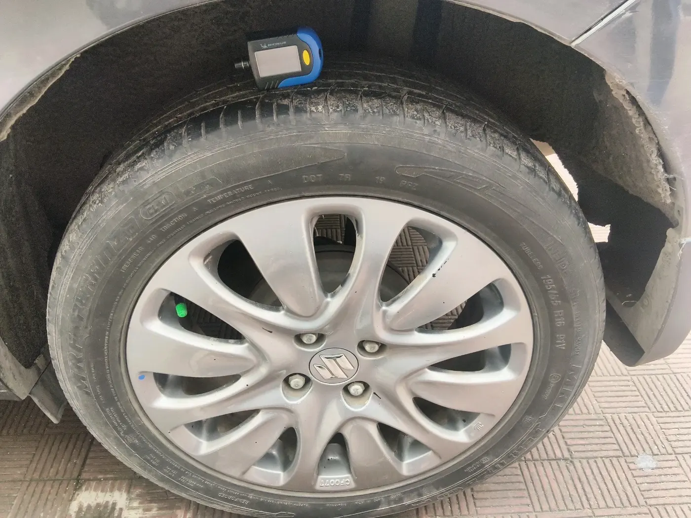 2018 Maruti Baleno ALPHA PETROL 1.2, Petrol, Manual, 85,330 km, tyre