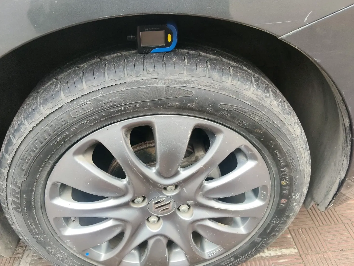 2018 Maruti Baleno ALPHA PETROL 1.2, Petrol, Manual, 85,330 km, tyre