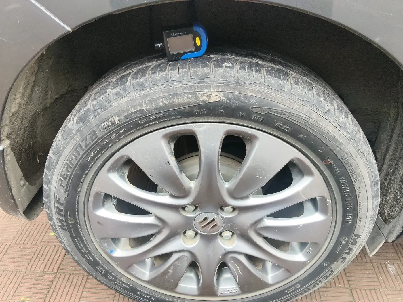 2018 Maruti Baleno ALPHA PETROL 1.2, Petrol, Manual, 85,330 km, tyre