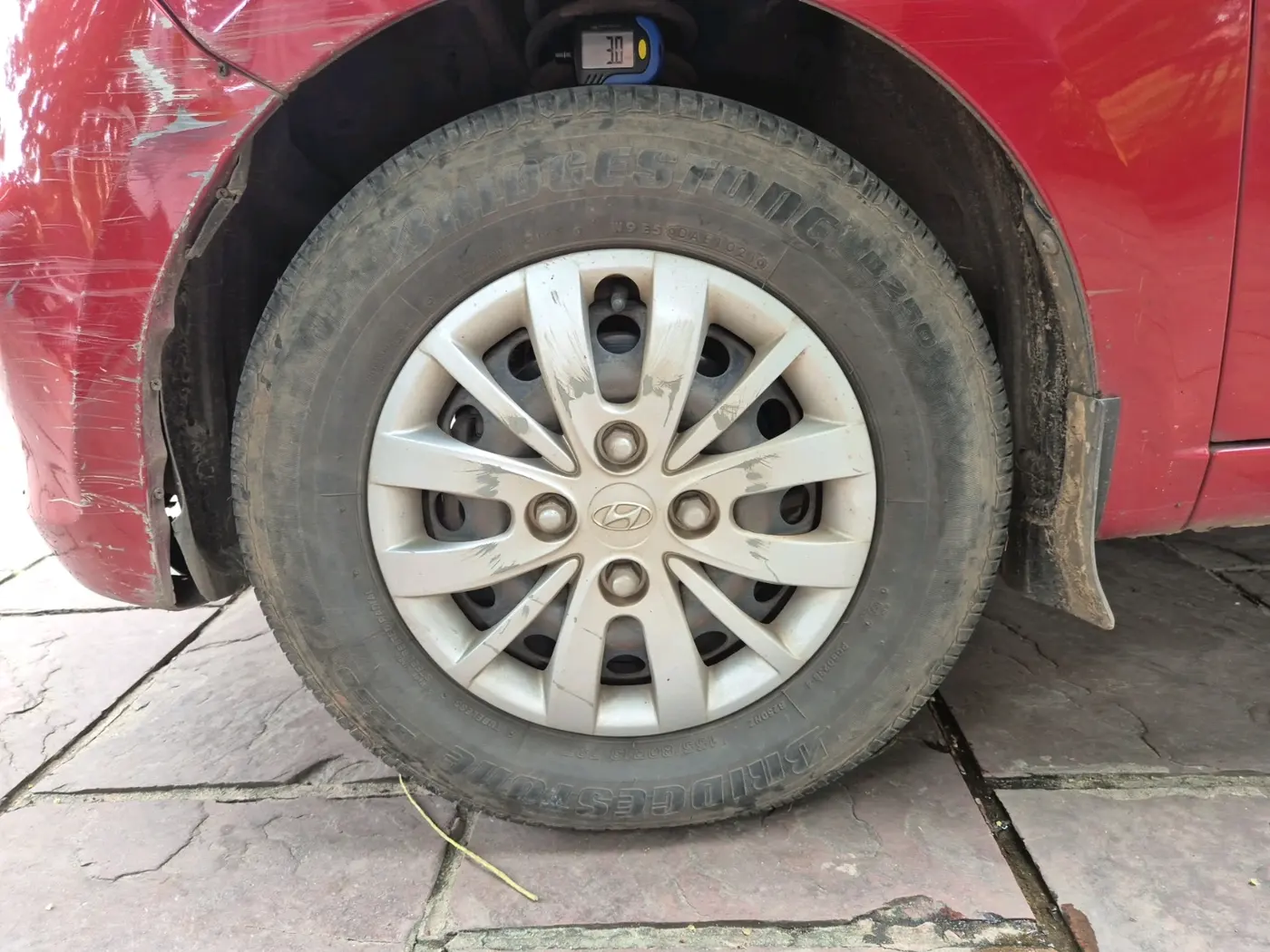 2013 Hyundai Grand i10 MAGNA 1.2 KAPPA VTVT, Petrol, Manual, 93,225 km, tyre
