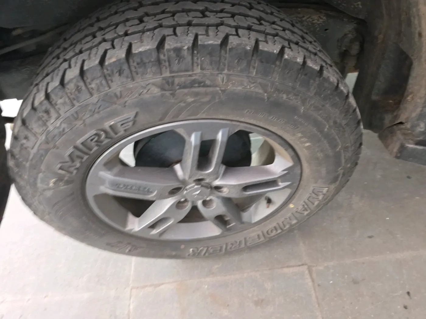 2023 Mahindra Thar LX HARD TOP 4WD MT, Diesel, Manual, 27,999 km, tyre