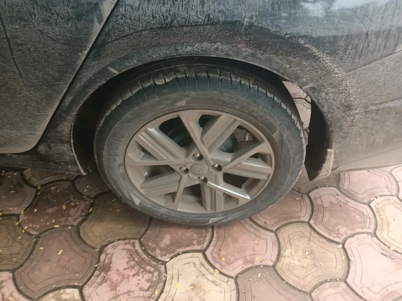 2024 Hyundai Verna SX 1.5 l MPI, Petrol, Manual, 14,208 km, tyre