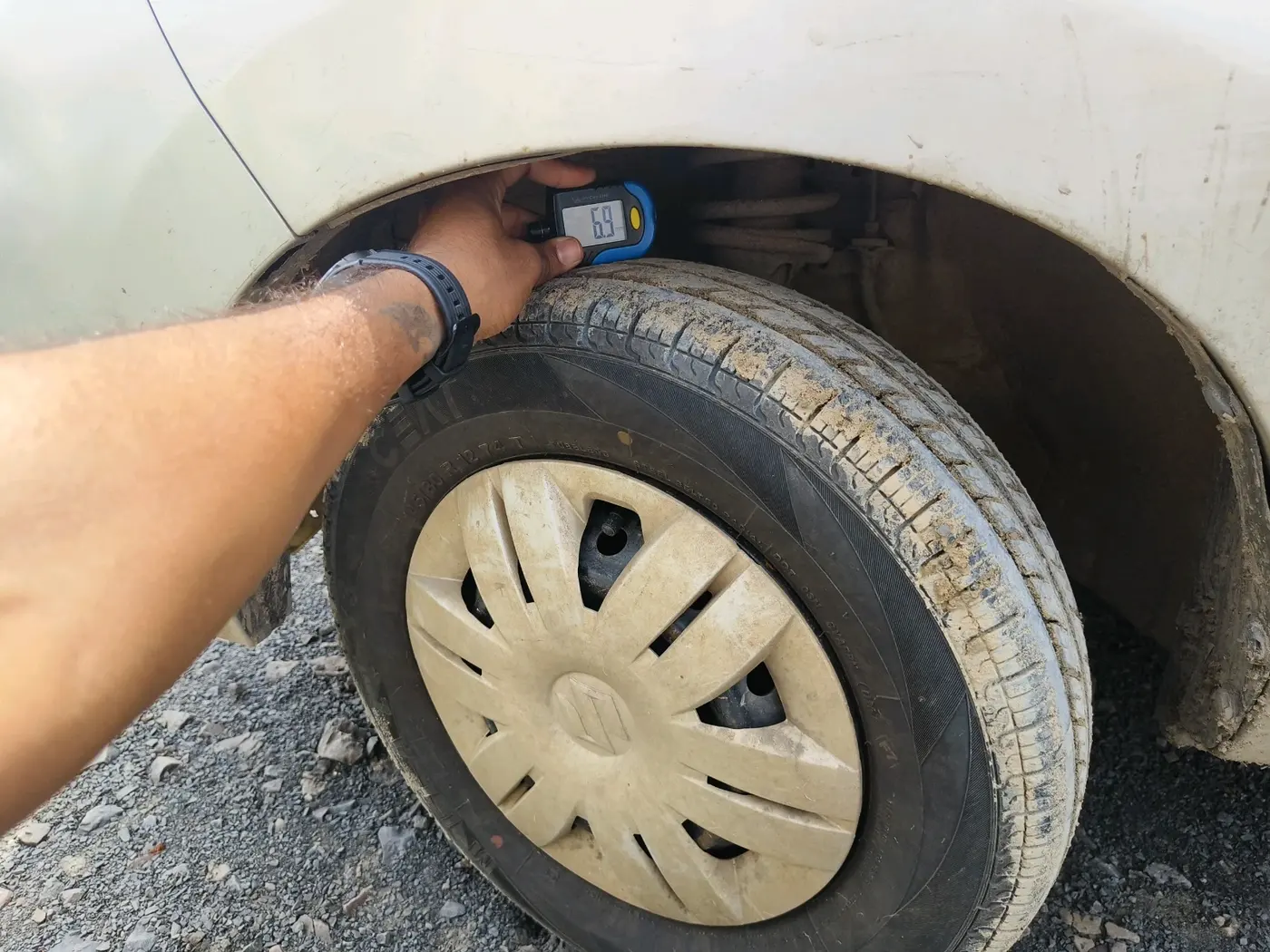 2021 Maruti Alto LXI, Petrol, Manual, 53,259 km, tyre