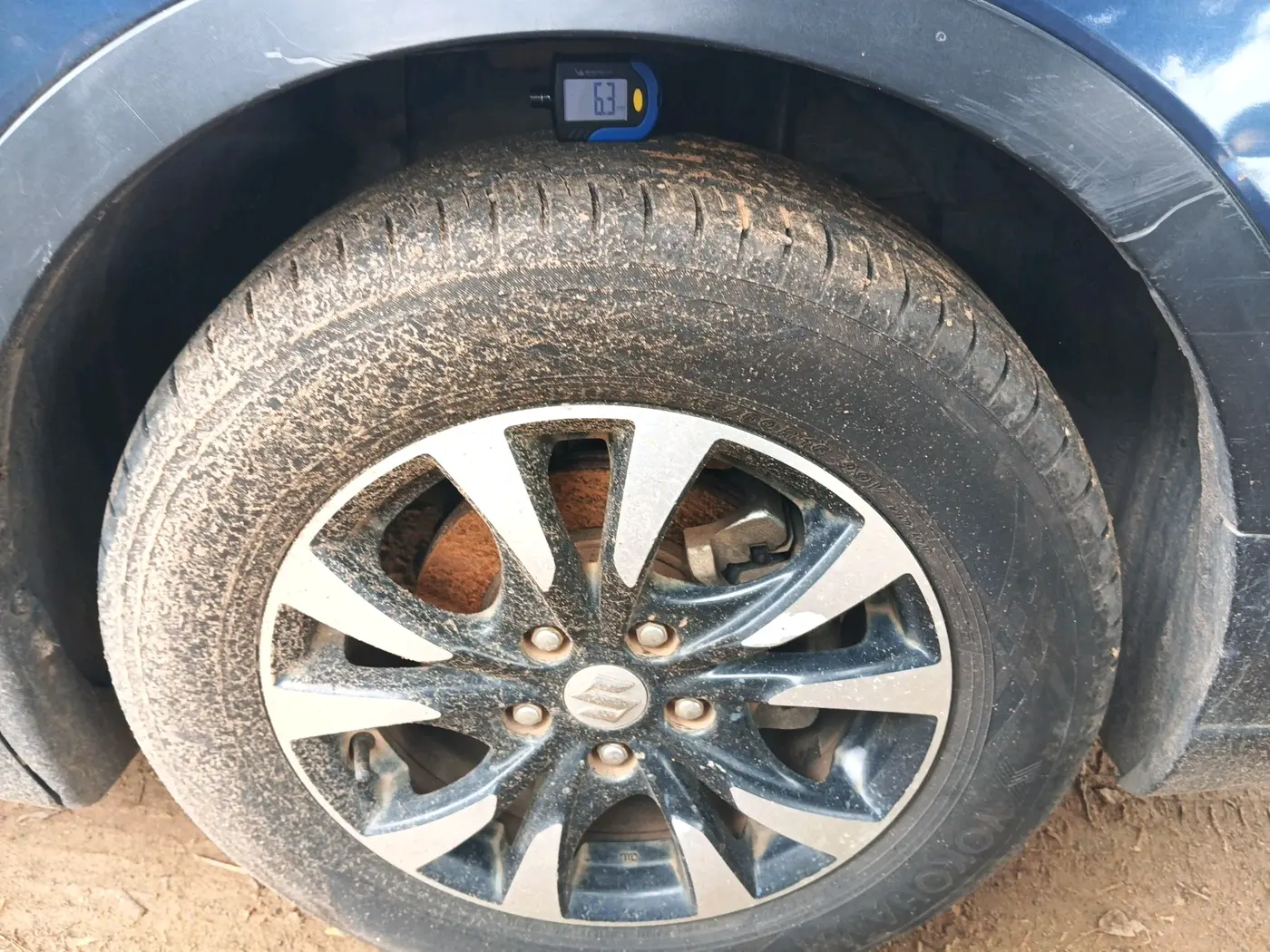 2017 Maruti S Cross ALPHA 1.3, Diesel, Manual, 76,490 km, tyre