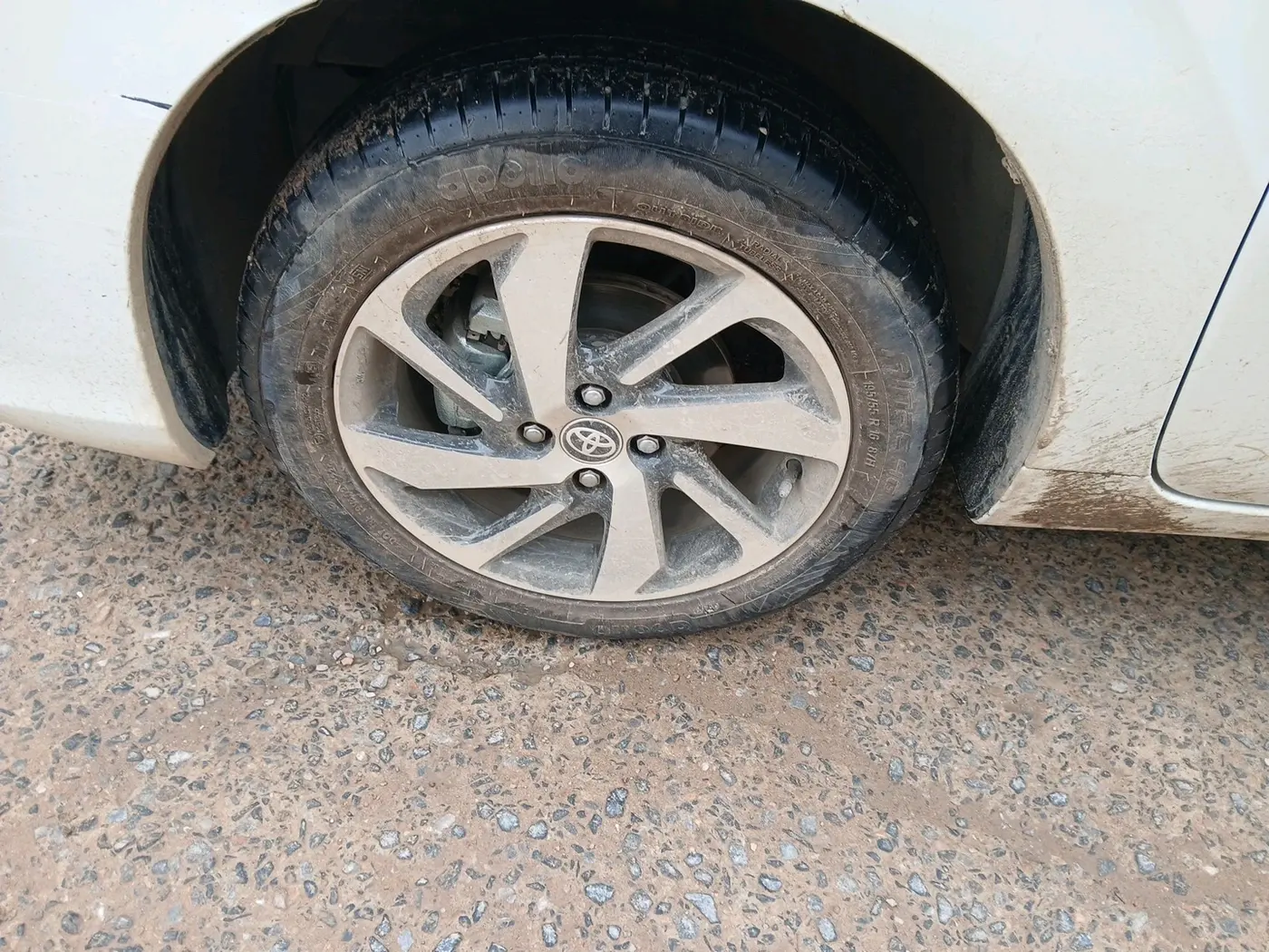 2026 Toyota Glanza G E-CNG, CNG, Manual, 2,393 km, tyre