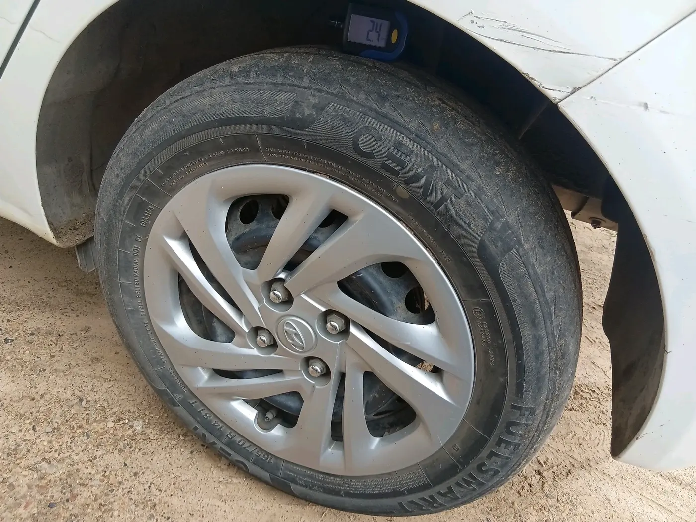 2021 Hyundai GRAND I10 NIOS MAGNA AMT 1.2 KAPPA VTVT, Petrol, Automatic, 74,305 km, tyre