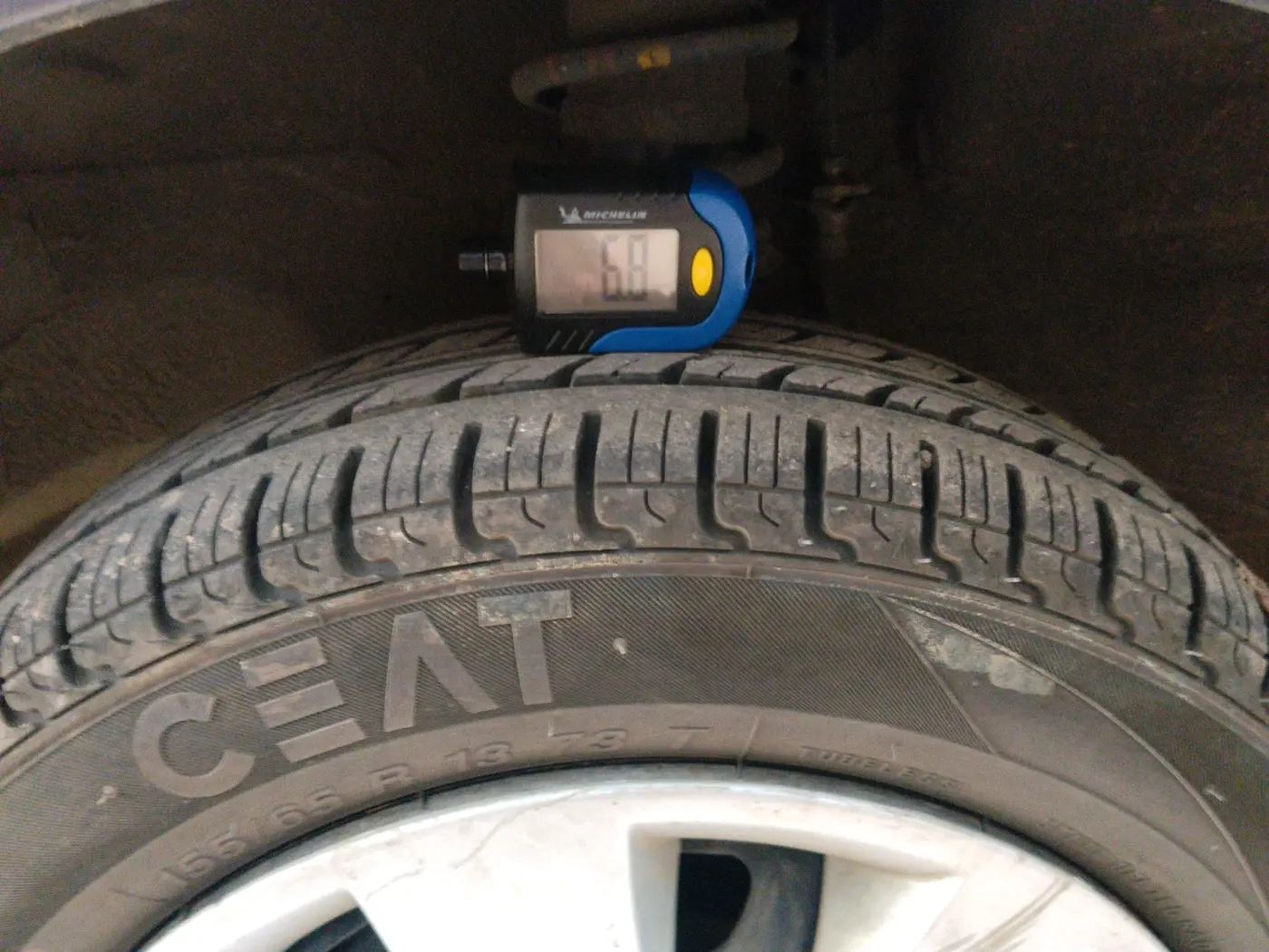 2014 Maruti Alto K10 VXI, Petrol, Manual, 67,664 km, tyre