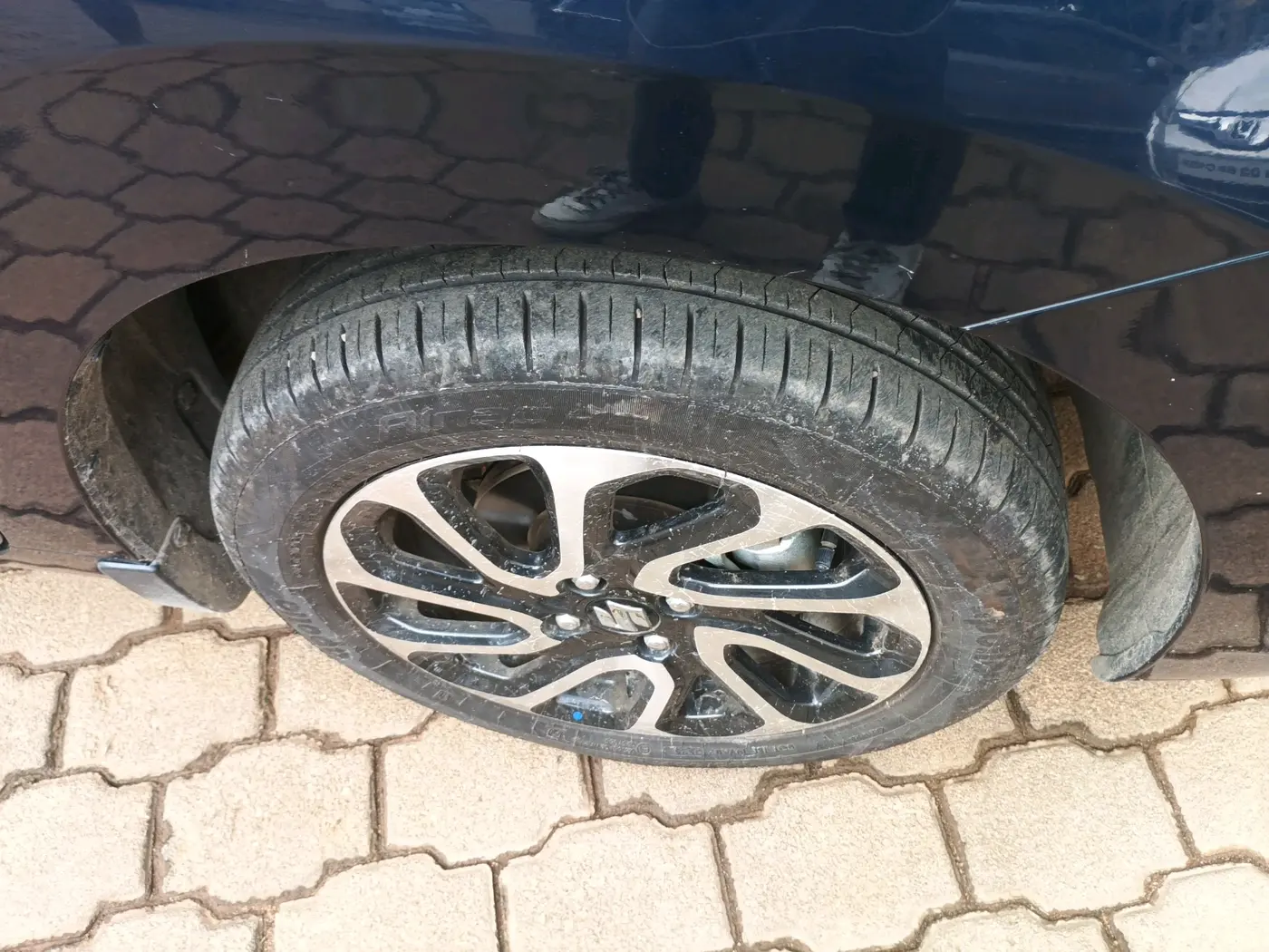 2025 Maruti Baleno ALPHA PETROL 1.2, Petrol, Manual, 7,275 km, tyre