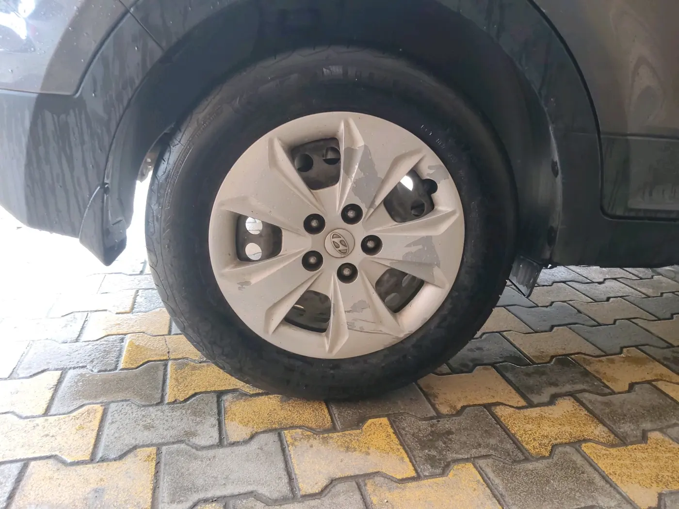 2017 Hyundai Creta E PLUS 1.6 PETROL, Petrol, Manual, 70,967 km, tyre