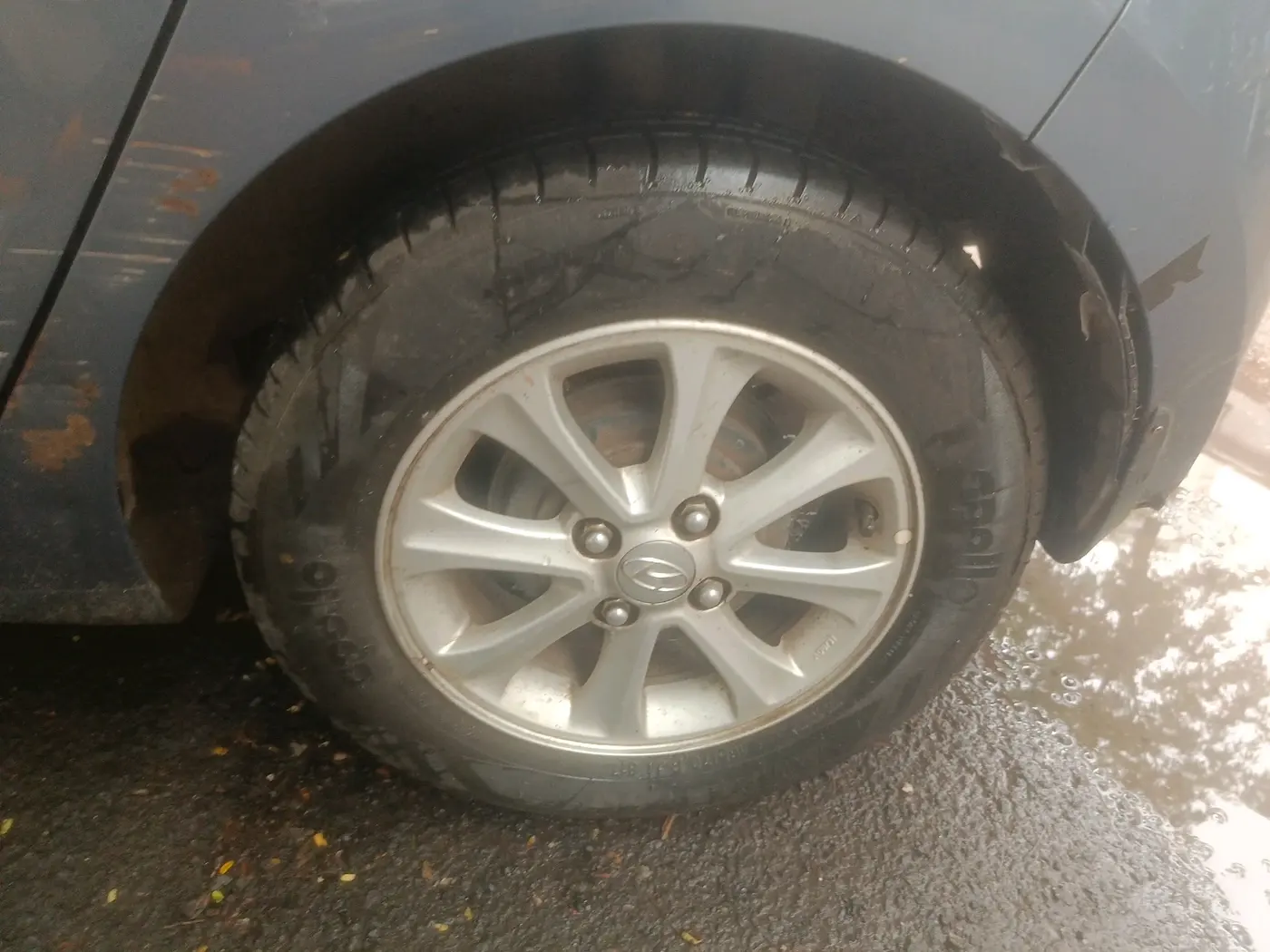 2014 Hyundai Grand i10 ASTA AT 1.2 KAPPA VTVT, Petrol, Automatic, 19,785 km, tyre