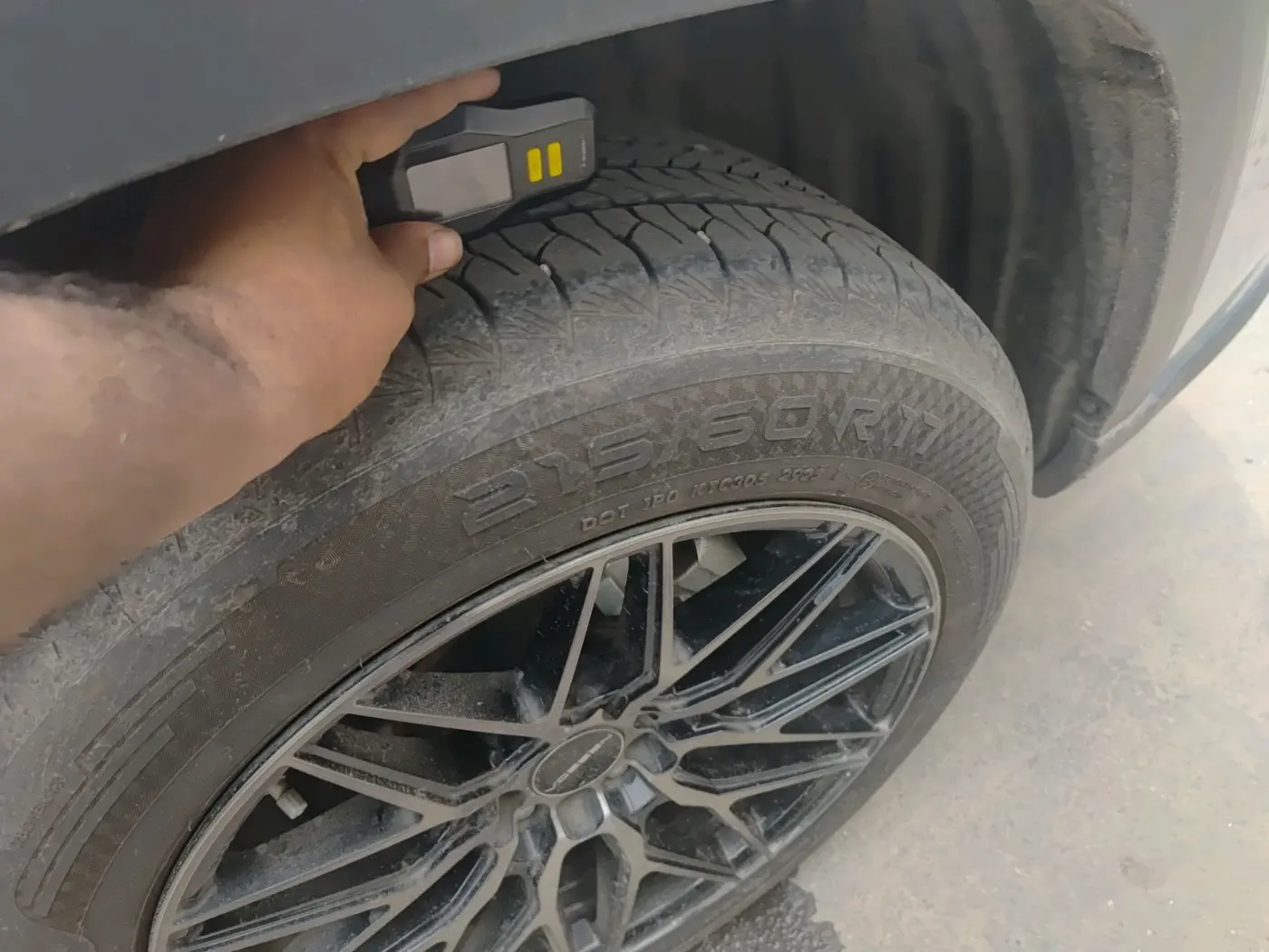 2025 Maruti Grand Vitara DELTA CNG, CNG, Manual, 3,651 km, tyre