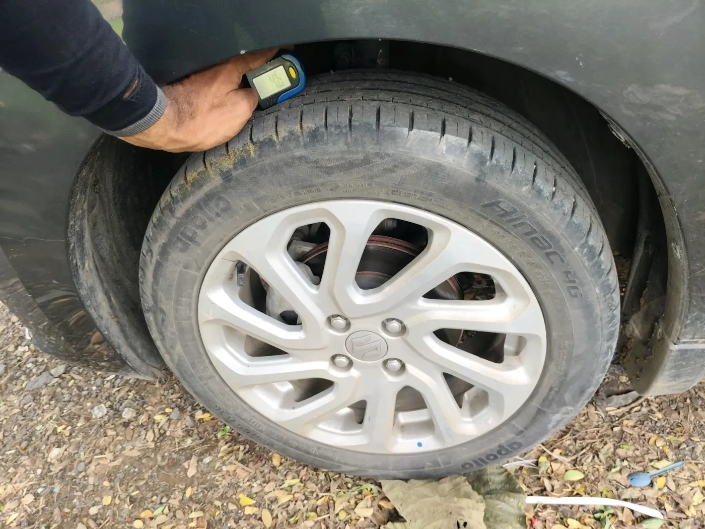 2022 Maruti Baleno ZETA PETROL 1.2, Petrol, Manual, 57,221 km, tyre