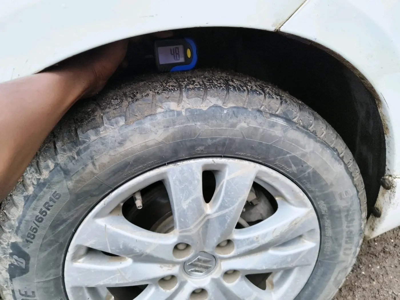 2018 Maruti Ertiga ZDI + SHVS, Diesel, Manual, 75,408 km, tyre