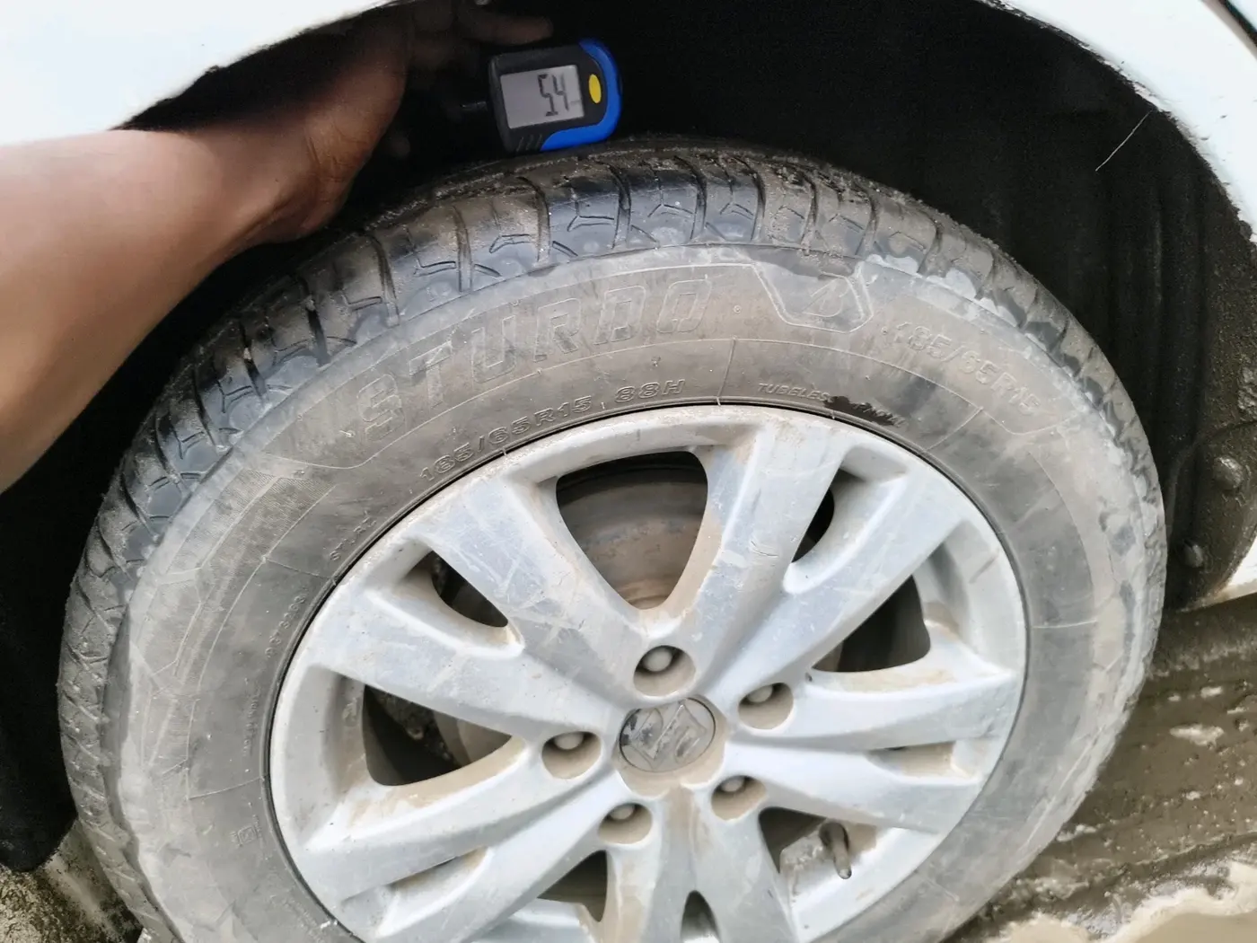 2018 Maruti Ertiga ZDI + SHVS, Diesel, Manual, 75,408 km, tyre