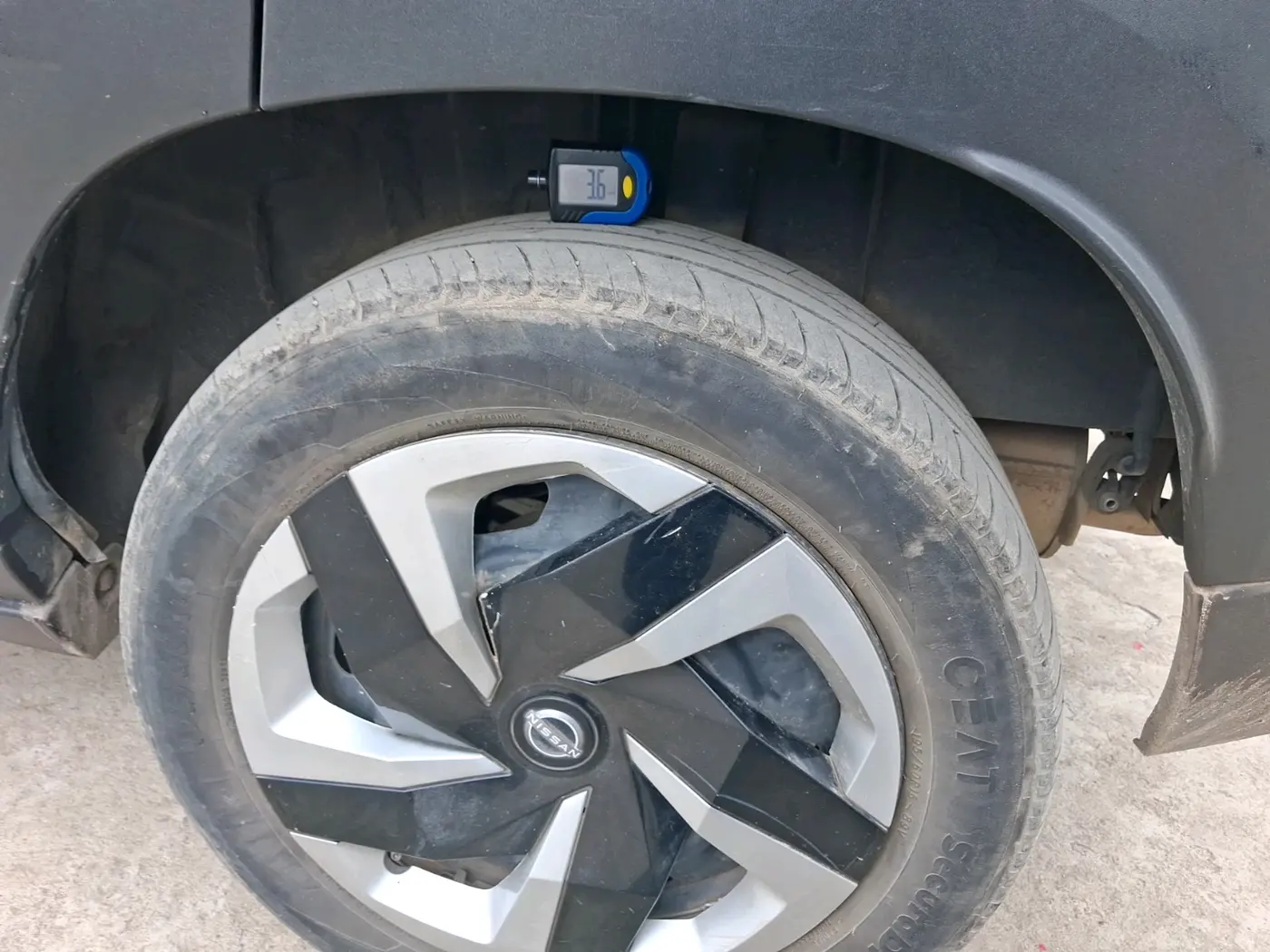 2022 Nissan MAGNITE XL, Petrol, Manual, 51,713 km, tyre