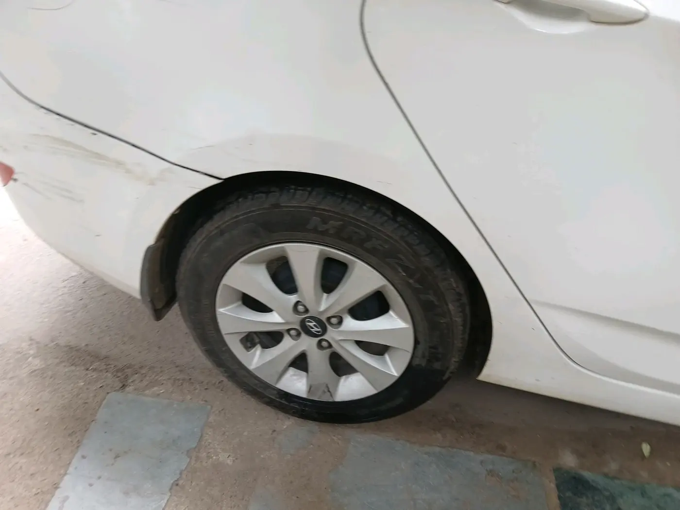 2015 Hyundai Verna FLUIDIC 4S 1.6 VTVT S, Petrol, Manual, 51,132 km, tyre