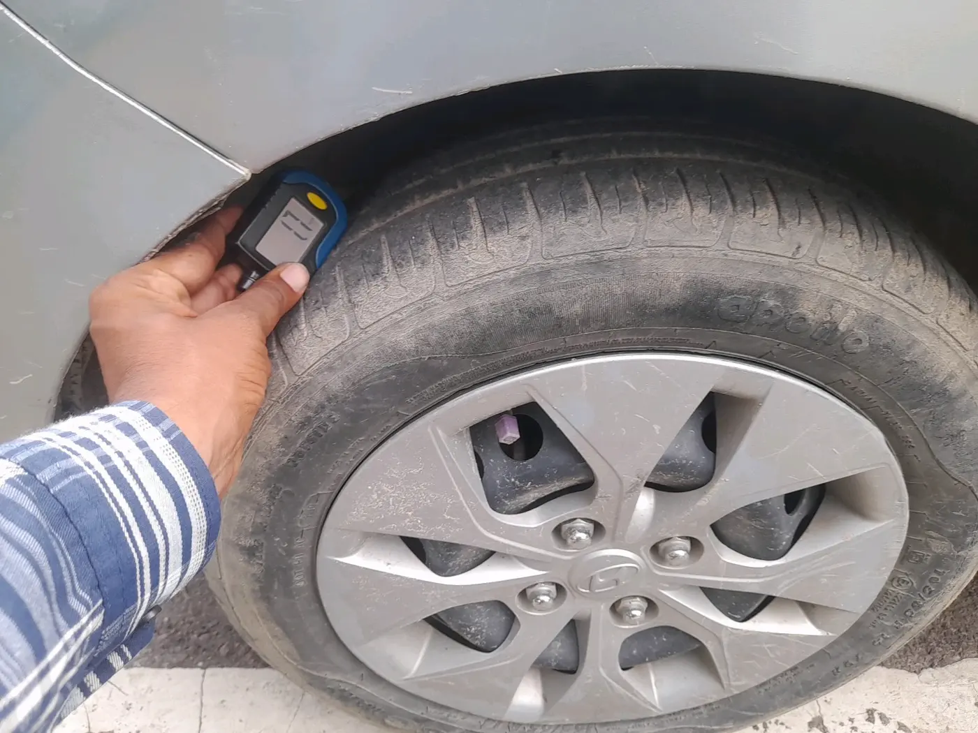 2019 Hyundai Xcent S 1.2, Petrol, Manual, 25,829 km, tyre