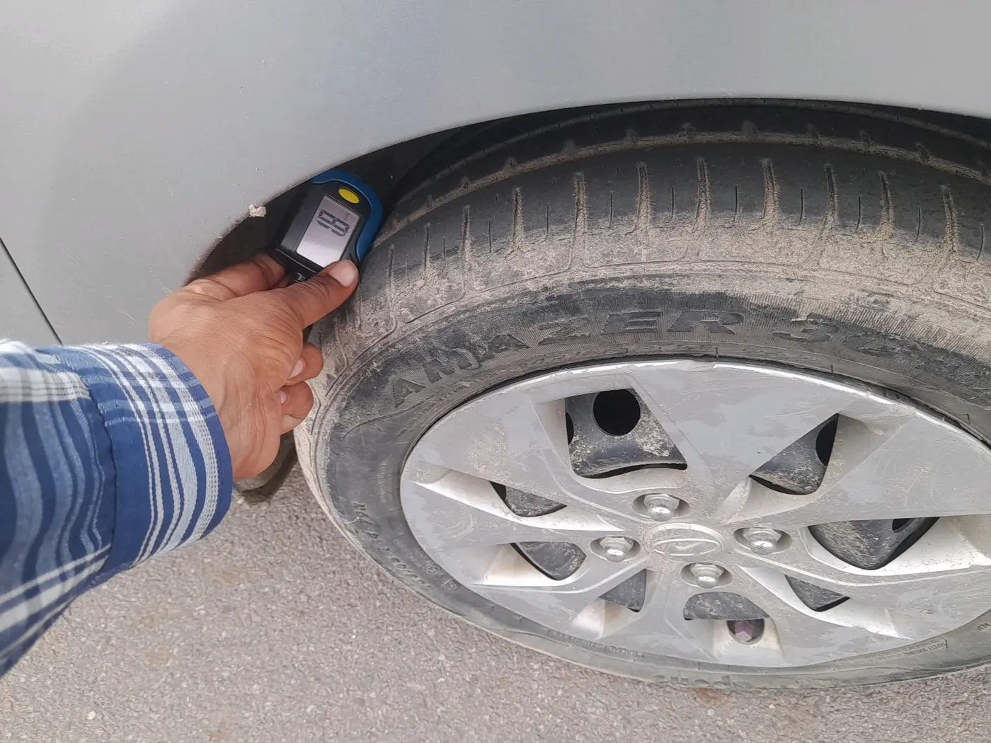 2019 Hyundai Xcent S 1.2, Petrol, Manual, 25,829 km, tyre