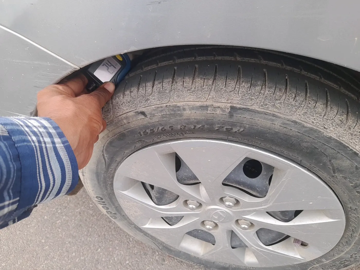 2019 Hyundai Xcent S 1.2, Petrol, Manual, 25,829 km, tyre