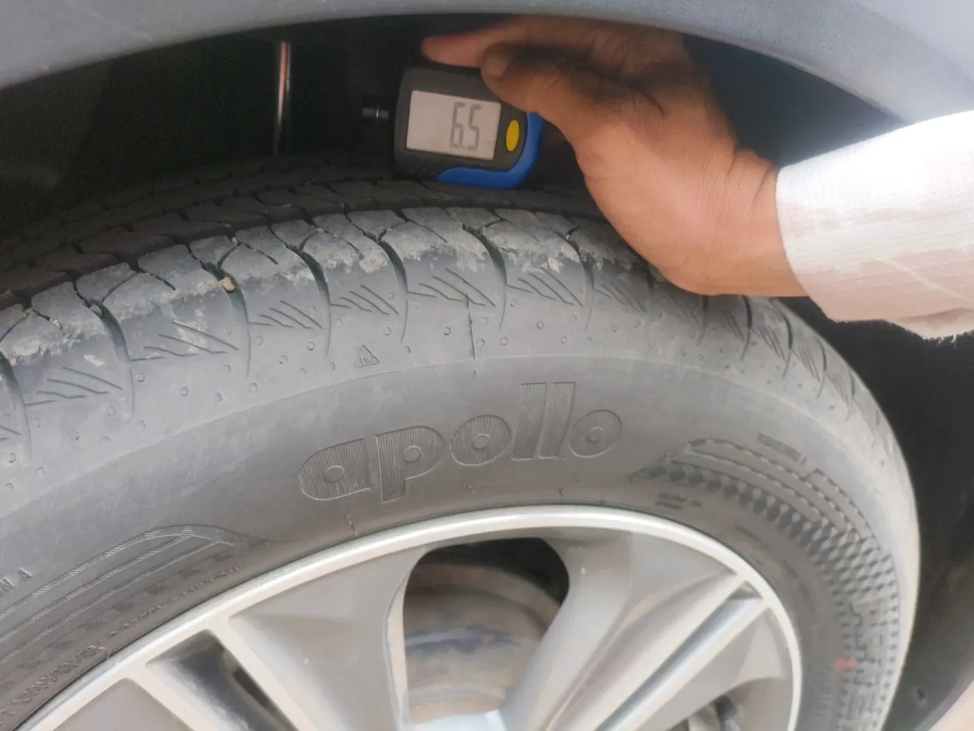 2016 Hyundai Creta SX PLUS AT 1.6 DIESEL, Diesel, Automatic, 1,03,554 km, tyre