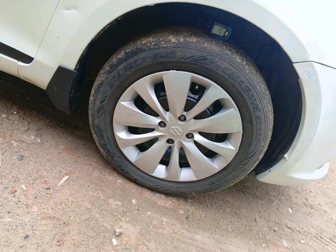 2019 Maruti Swift Dzire TOUR S-CNG, CNG, Manual, 43,900 km, tyre