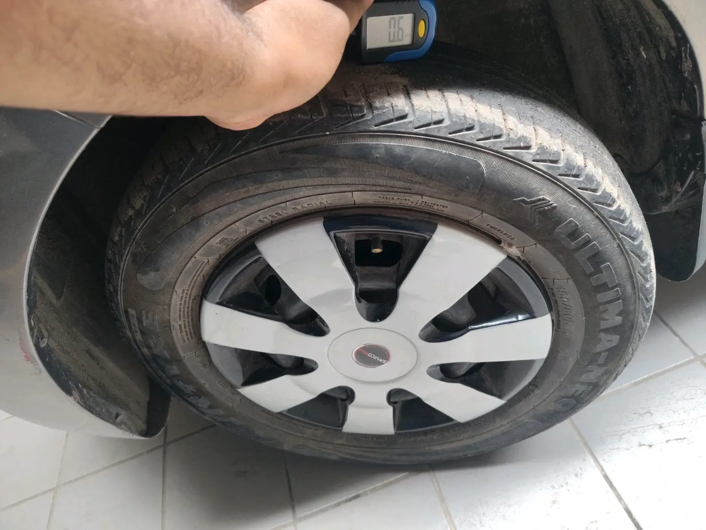 2018 Datsun Redi Go T, Petrol, Manual, 31,668 km, tyre