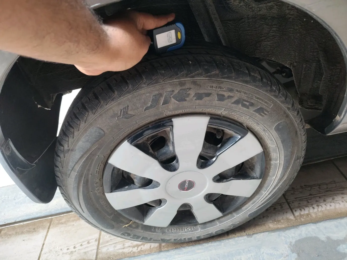 2018 Datsun Redi Go T, Petrol, Manual, 31,668 km, tyre