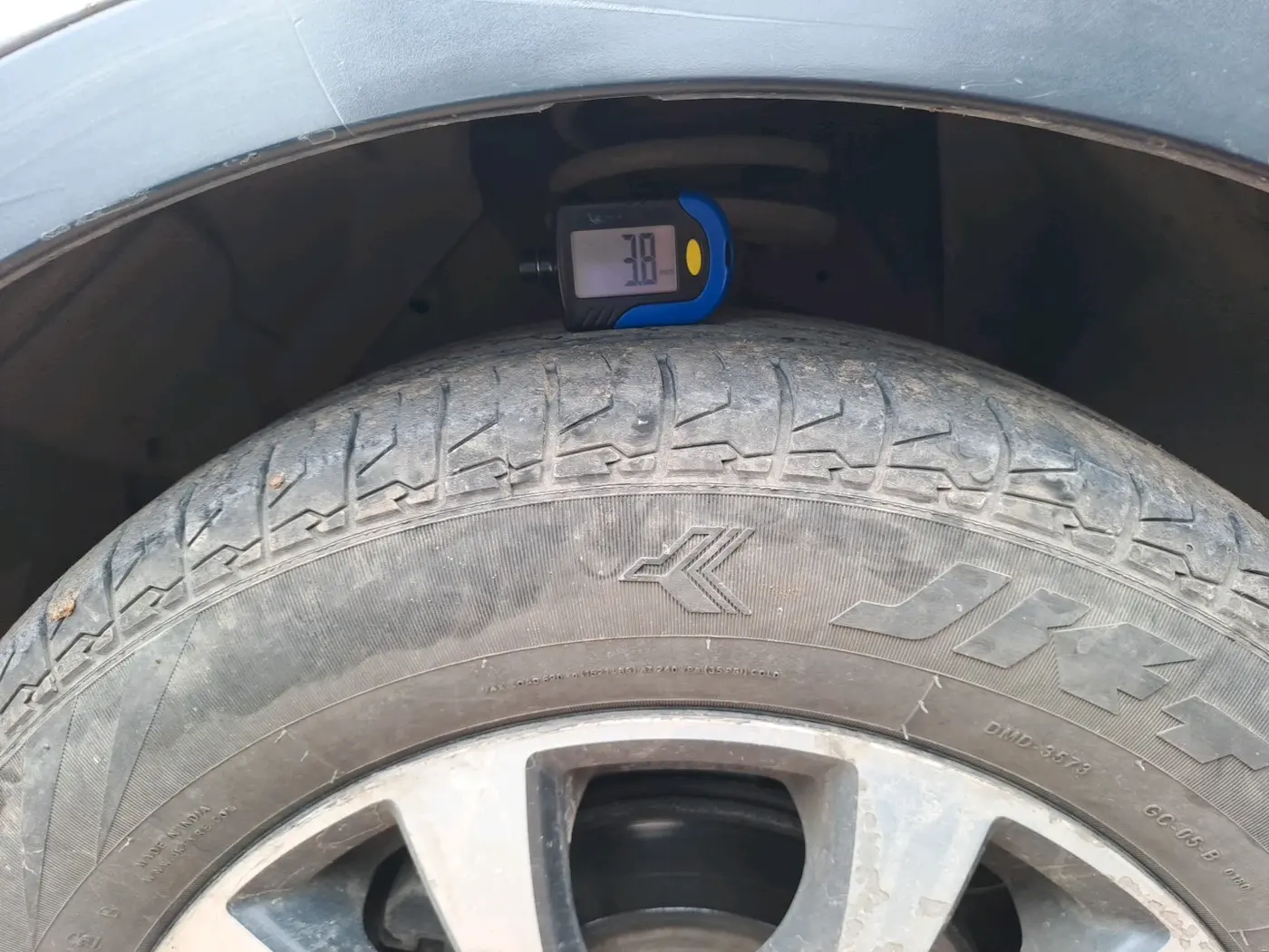 2018 Maruti S Cross ZETA 1.3, Diesel, Manual, 86,458 km, tyre