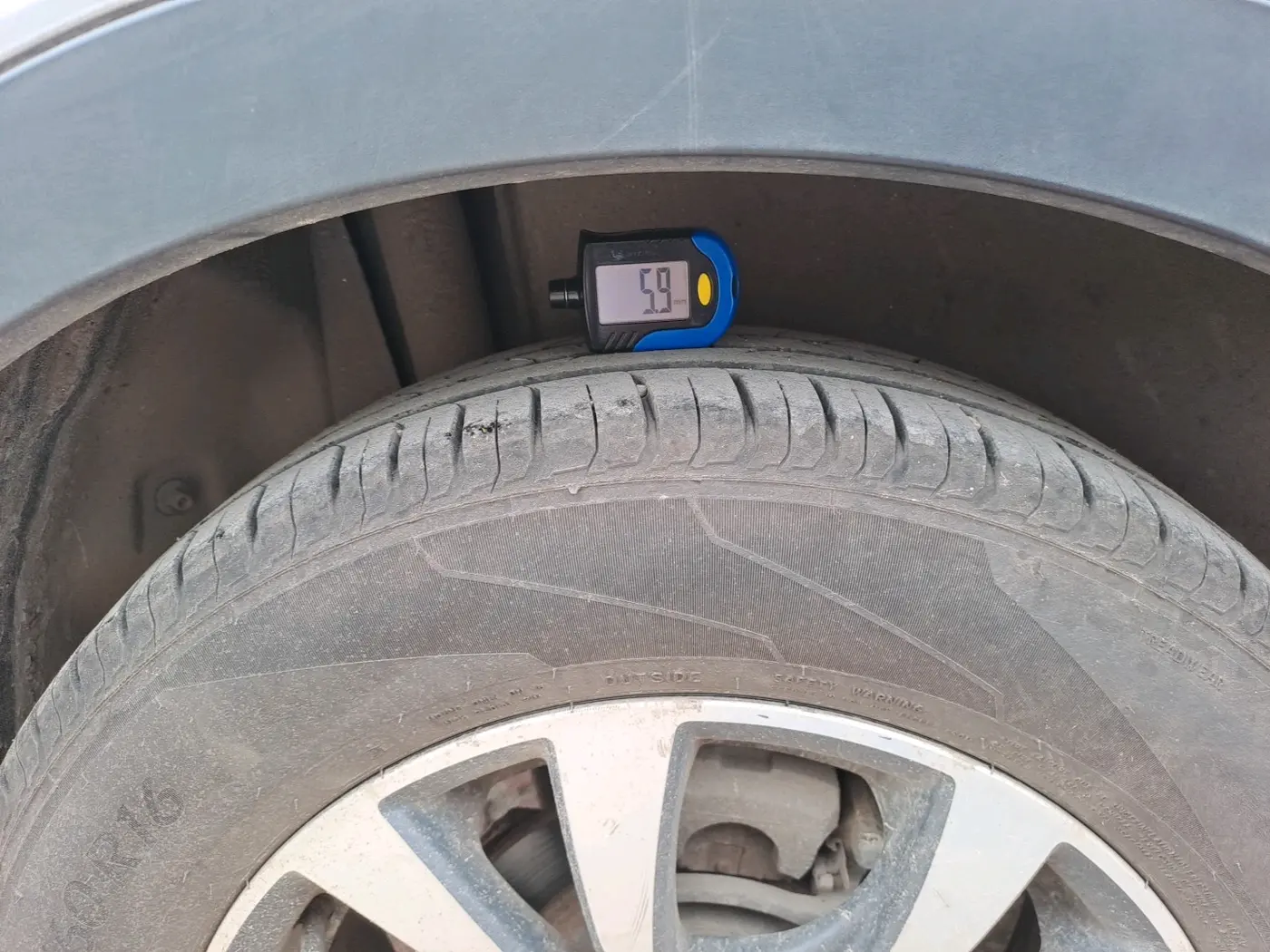 2018 Maruti S Cross ZETA 1.3, Diesel, Manual, 86,458 km, tyre