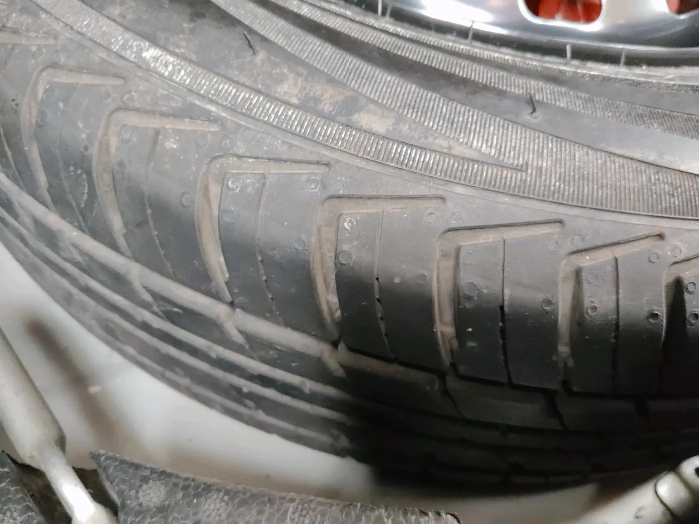 2022 Tata TIGOR XZ PLUS CNG, CNG, Manual, 79,684 km, tyre