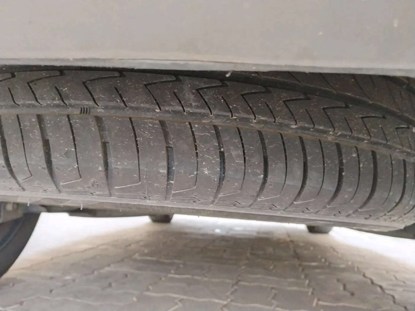 2022 Hyundai ALCAZAR 1.5 SIGNATURE (O) AT 7STR, Diesel, Automatic, 1,09,891 km, tyre
