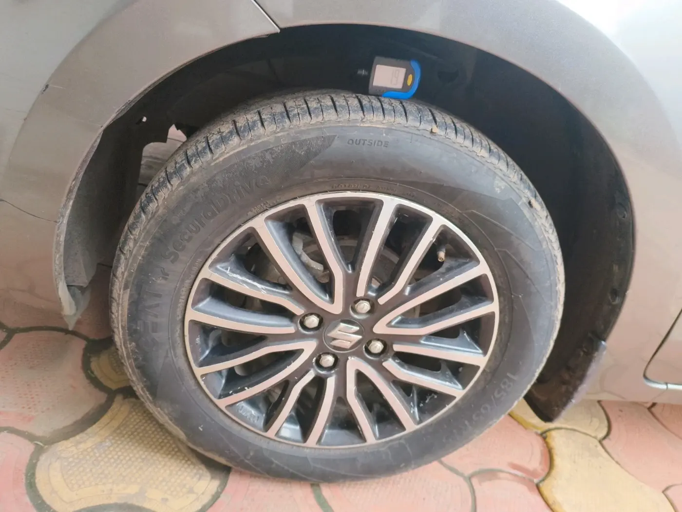 2018 Maruti Dzire ZDI PLUS AMT, Diesel, Automatic, 95,753 km, tyre