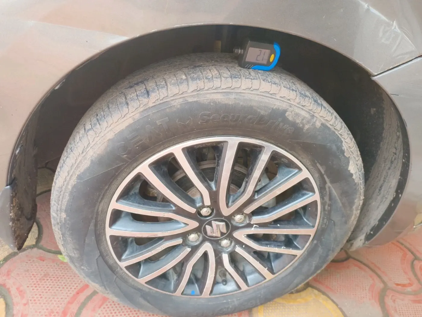 2018 Maruti Dzire ZDI PLUS AMT, Diesel, Automatic, 95,753 km, tyre