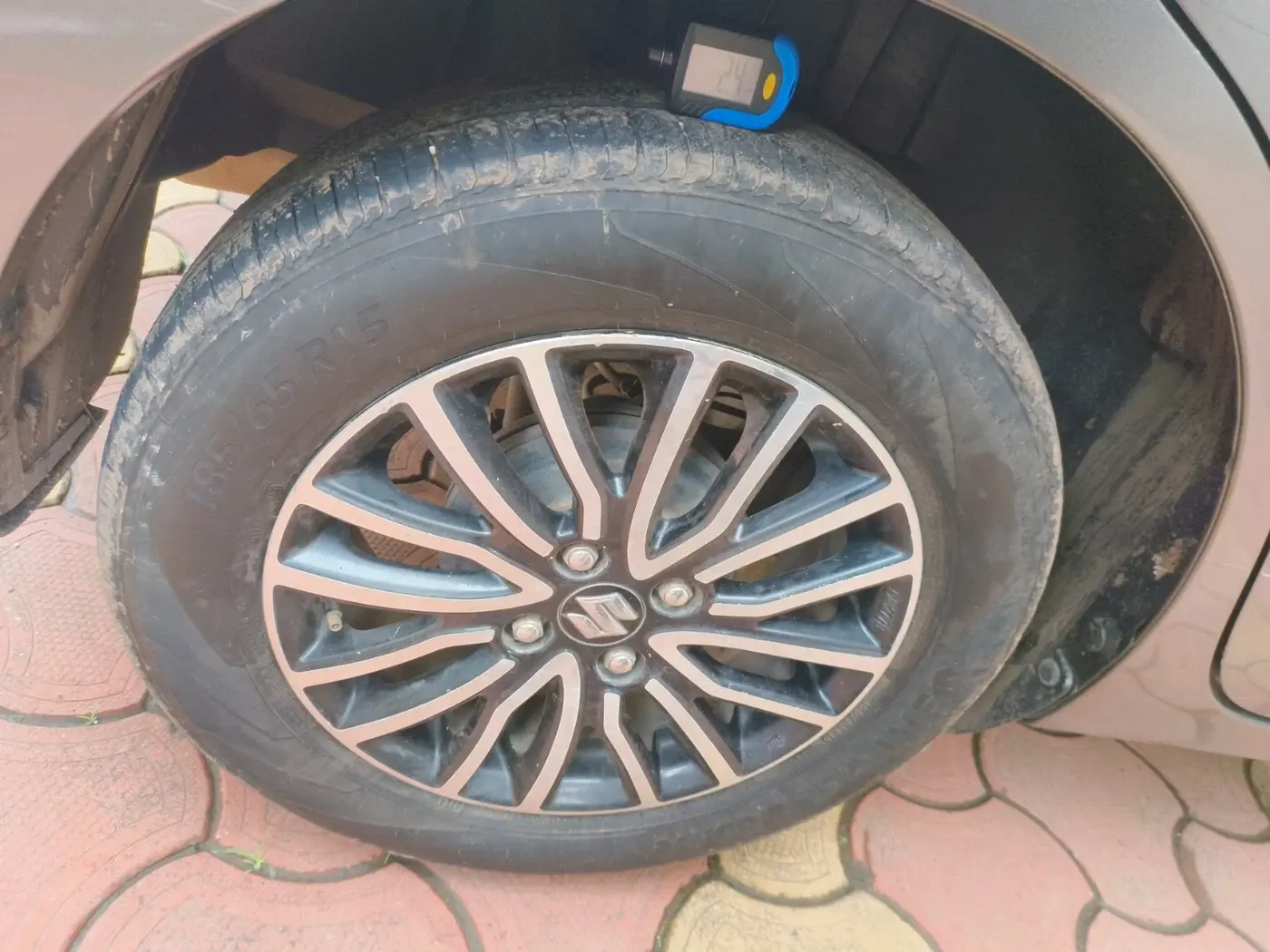 2018 Maruti Dzire ZDI PLUS AMT, Diesel, Automatic, 95,753 km, tyre