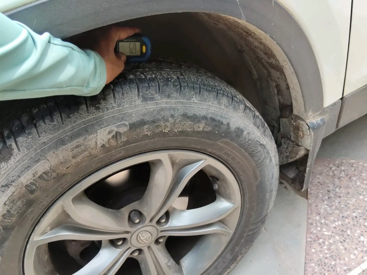 2021 Tata Harrier XT PLUS 2.0L KRYOTEC, Diesel, Manual, 73,298 km, tyre